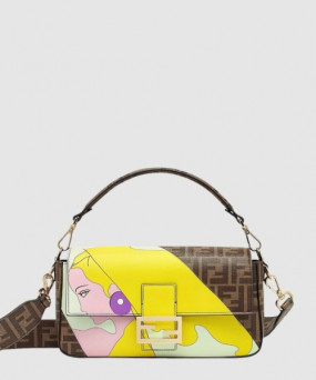 펜디 바게트백 미듐 8BR600