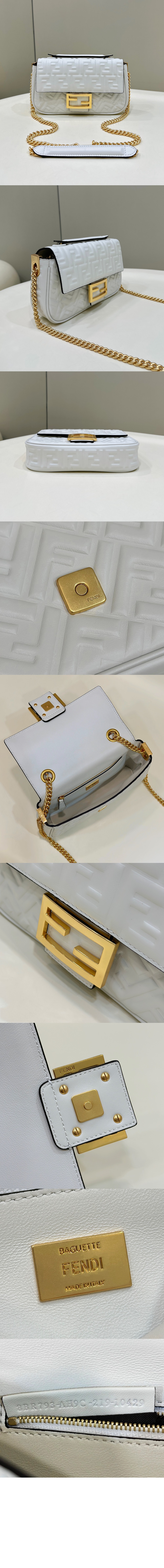 펜디 체인 가죽백 8BR793