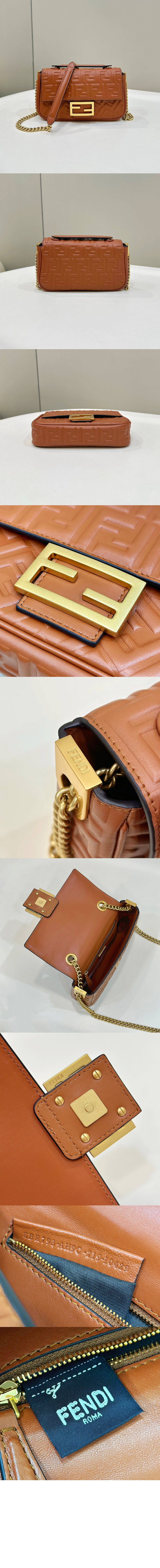 펜디 체인 가죽백 8BR793