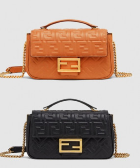 펜디 체인 가죽백 8BR793