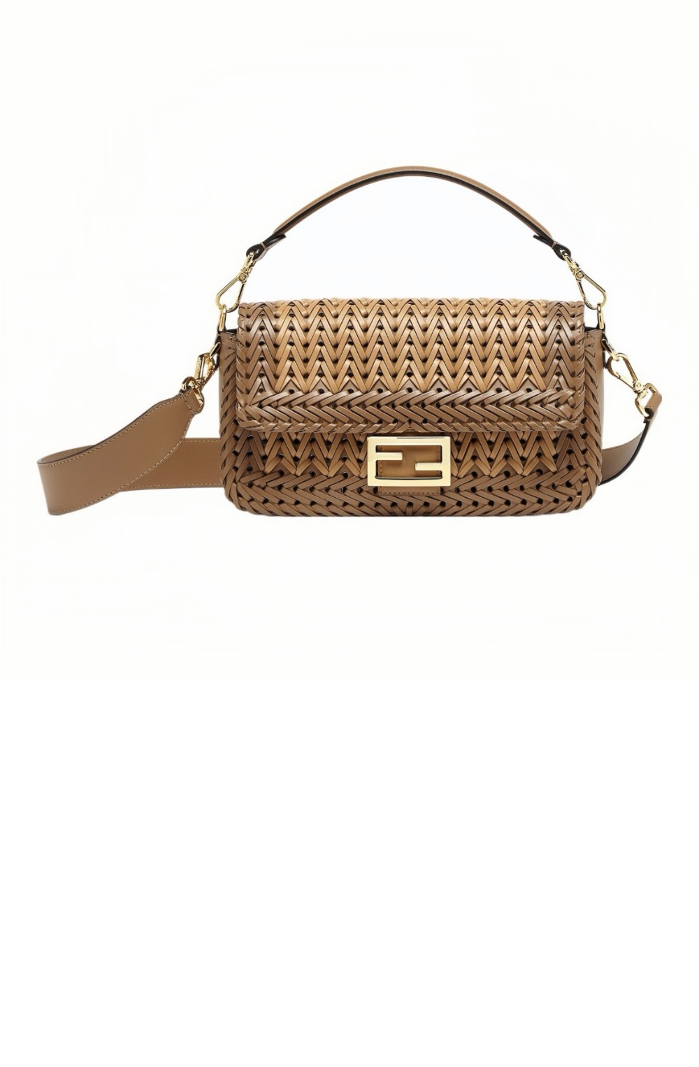 펜디 바게트백 미듐 8BR600