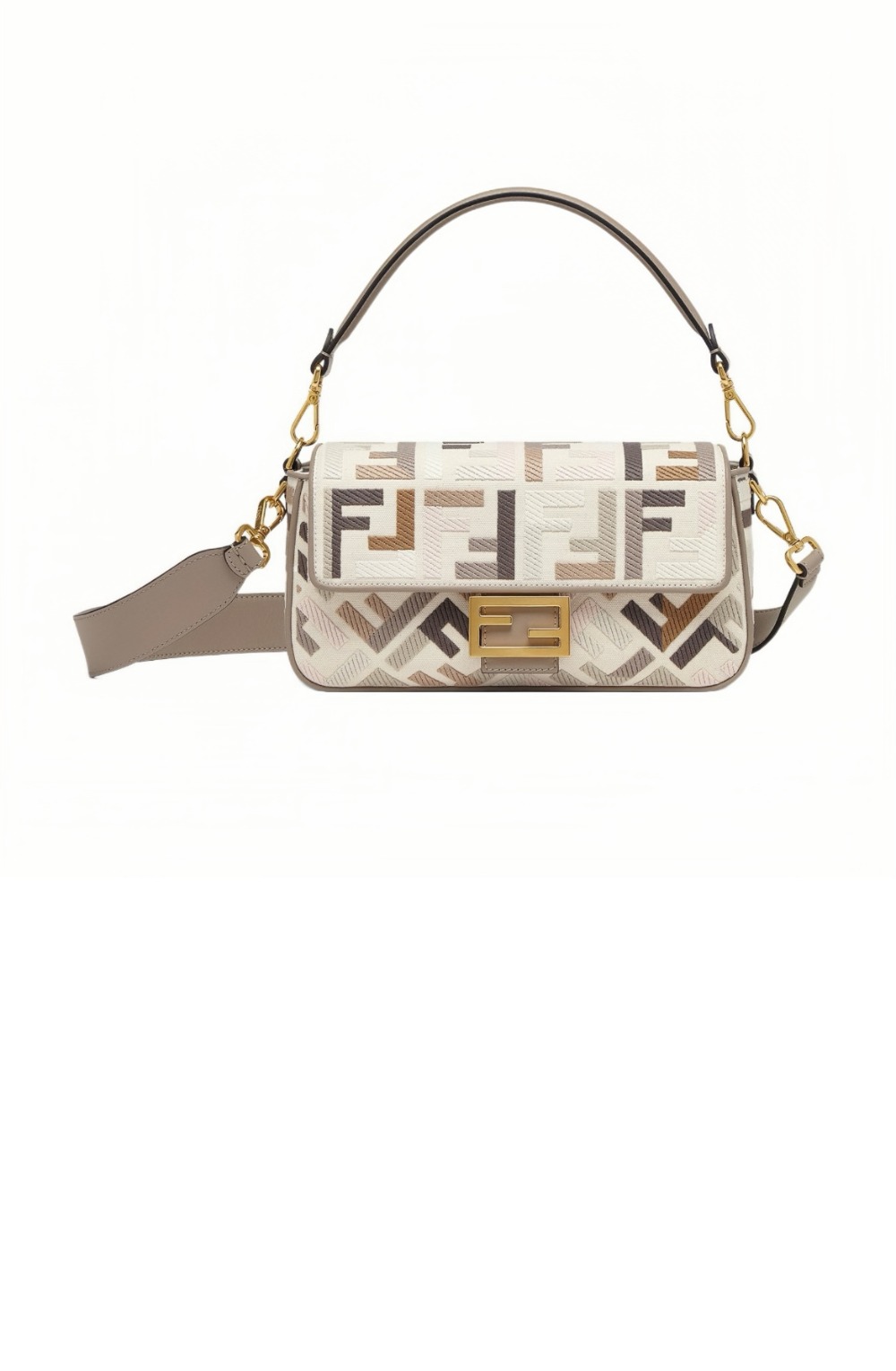 펜디 바게트백 미듐 8BR600