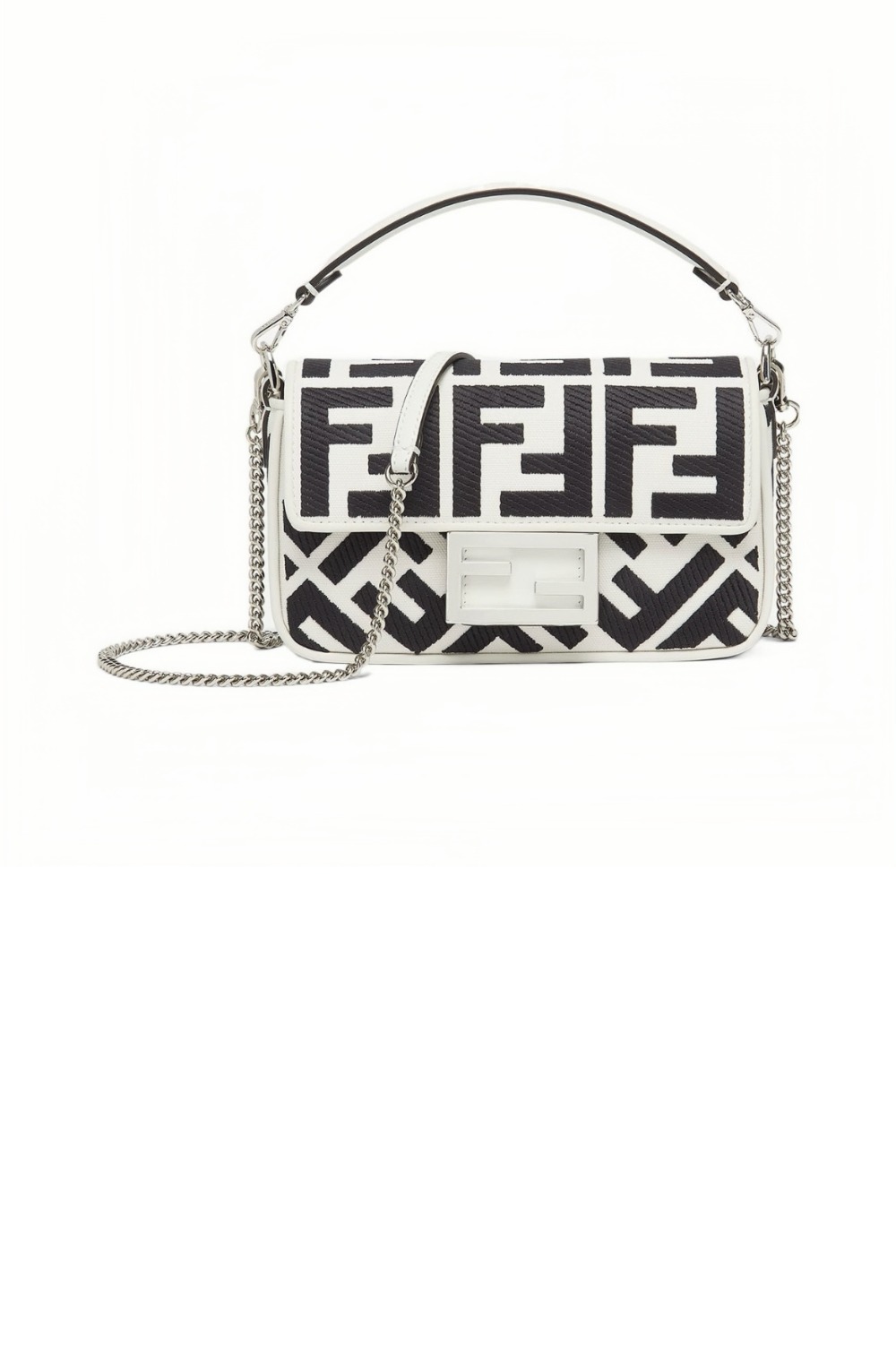 펜디 미니 캔버스백 8BS017