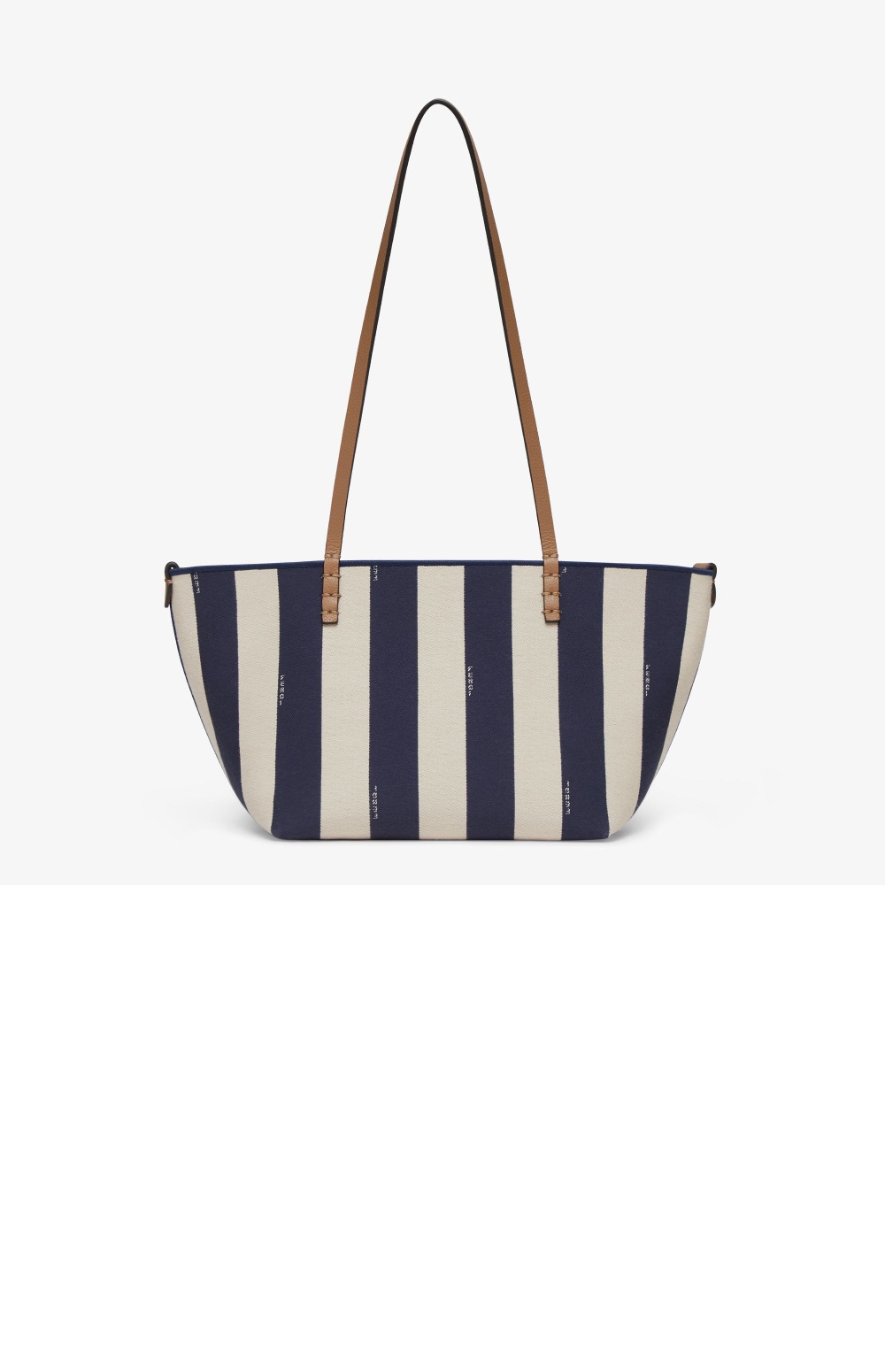 펜디 스몰 스트라이프와 쇼퍼백 8BH424