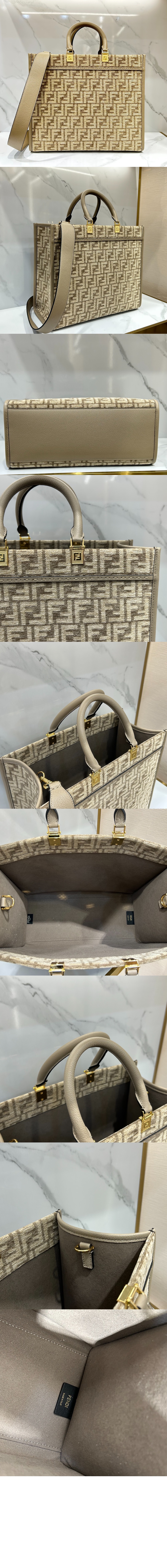 펜디 선샤인 쇼퍼백 미듐 8BH386