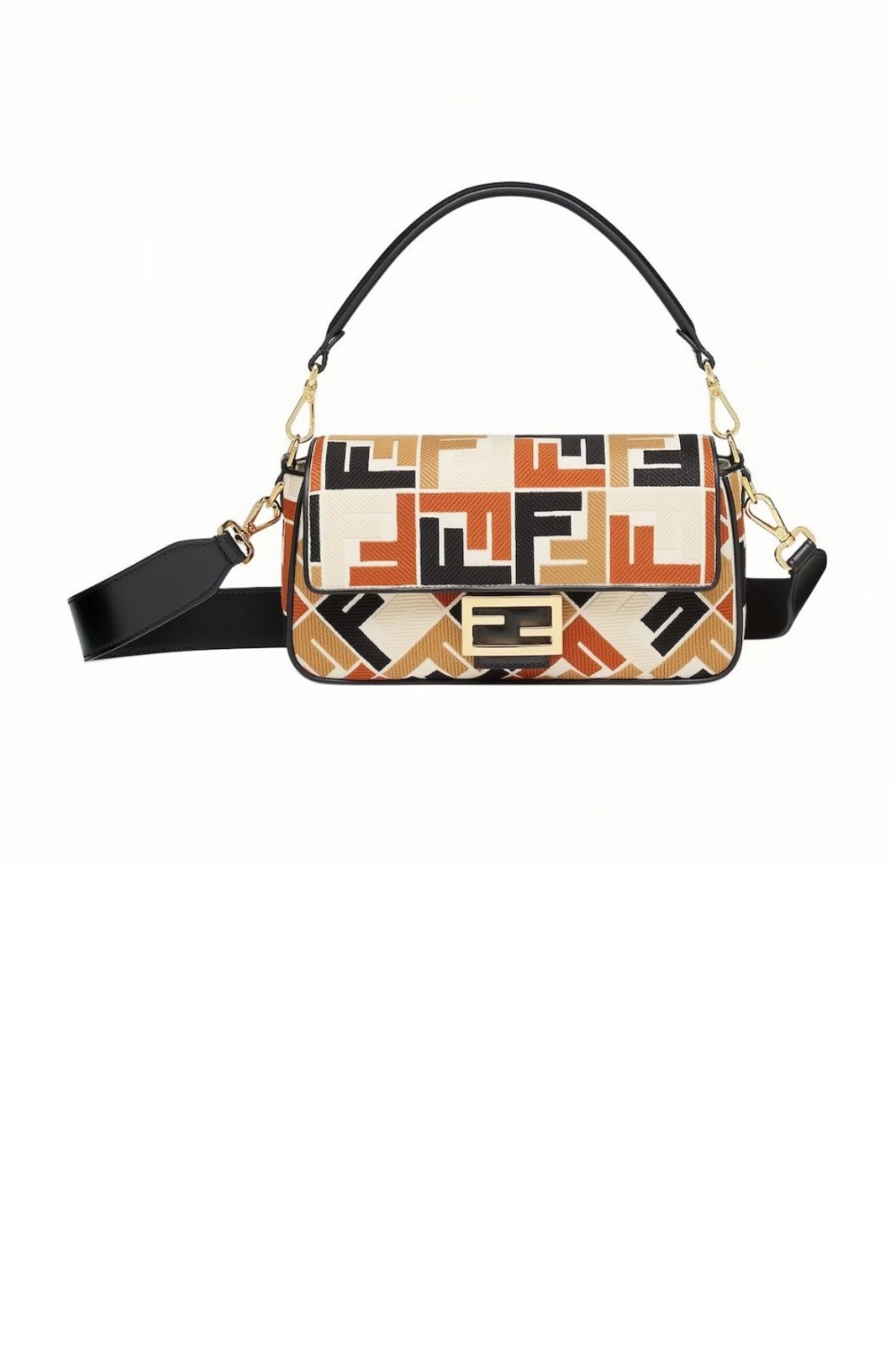 펜디 바게트백 미듐 8BR600