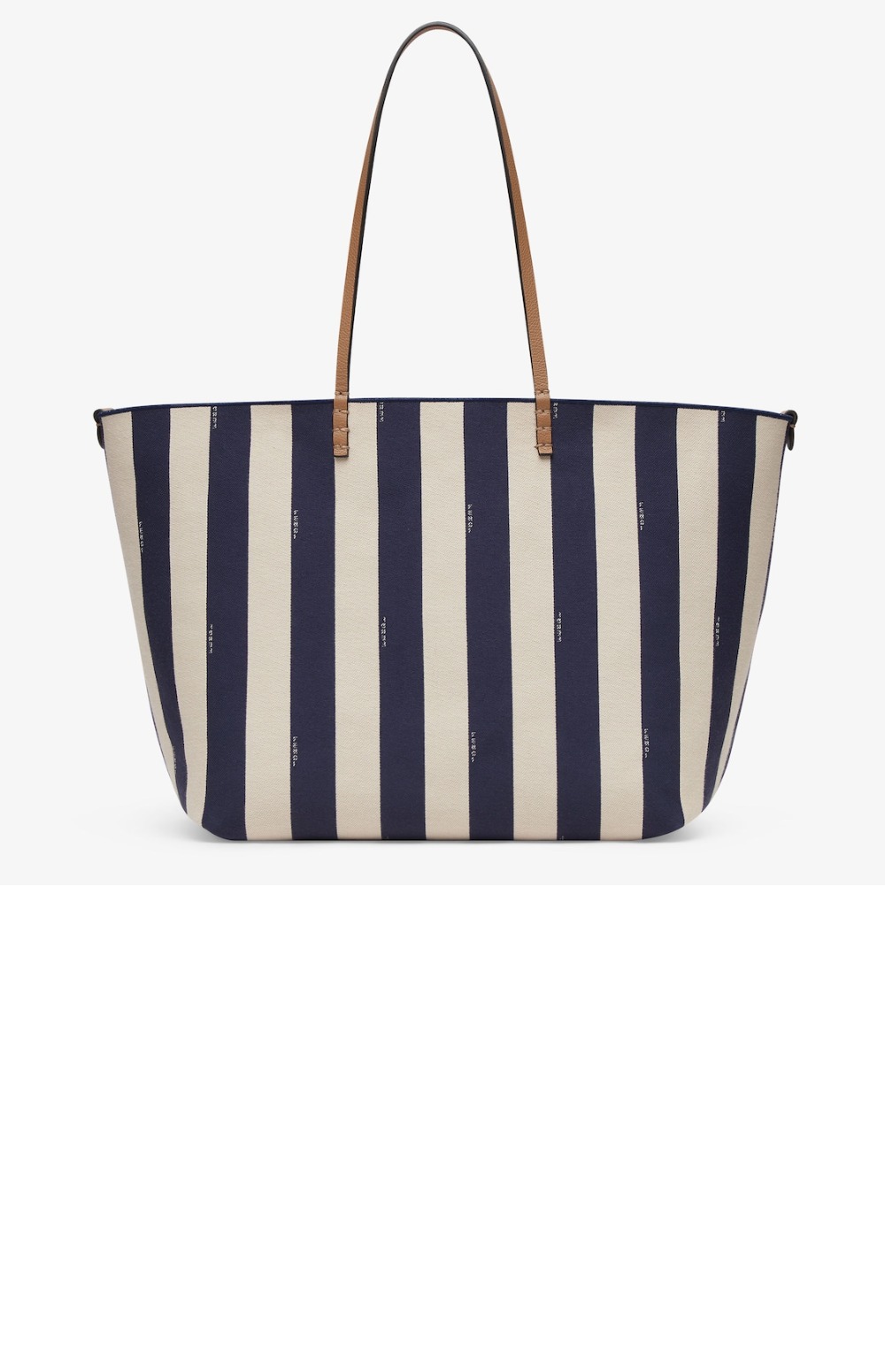 펜디 라지 스트라이프와 쇼퍼백 8BH425