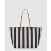 펜디 라지 스트라이프와 쇼퍼백 8BH425