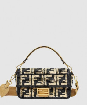 펜디 바게트백 미듐 8BR600