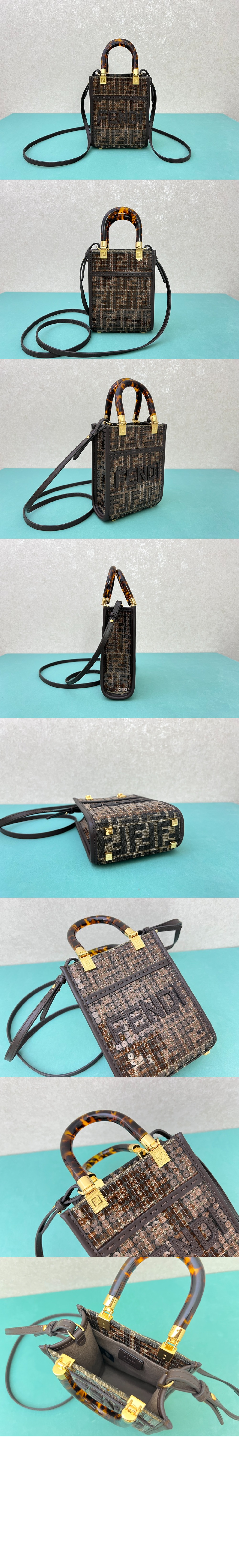 펜디 선샤인 쇼퍼백 미니 8BS051