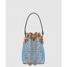 펜디 데님 패브릭 미니백 8BS093