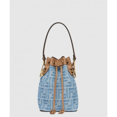 펜디 데님 패브릭 미니백 8BS093