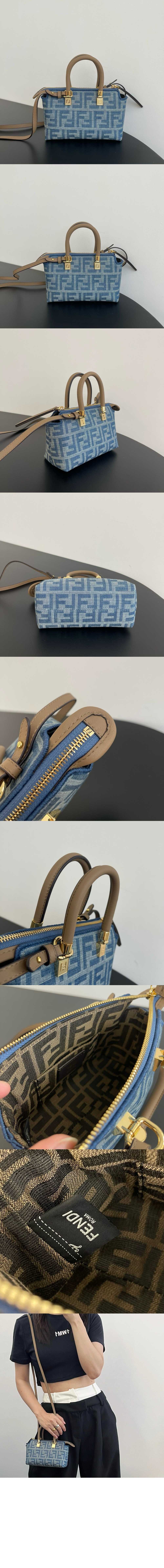 펜디 바이 더 웨이 미니 8BS067