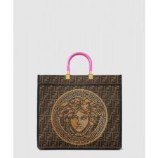 펜디 펜다체 선샤인 쇼퍼백 미듐 8BH386