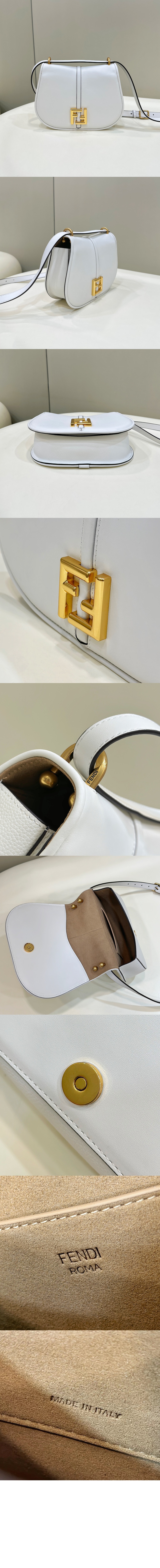 펜디 커몬 미듐 가죽백 8BT366