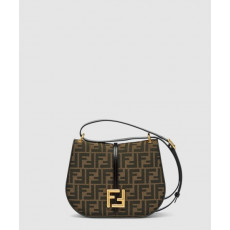 펜디 커몬 미듐 FF 자카드 패브릭백 8BT366