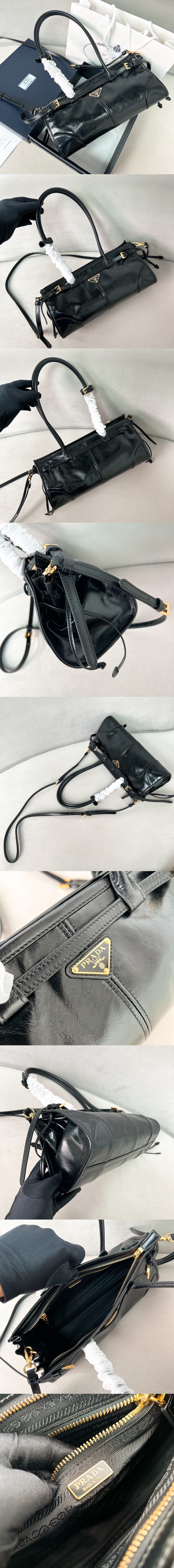 프라다 보니 미디엄 레더 1BA426