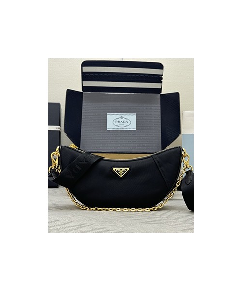 프라다 드뮈룬 리나일론 숄더 1BH222