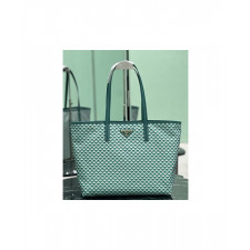 프라다 25SS 레더 로고 쇼퍼 1BG5522