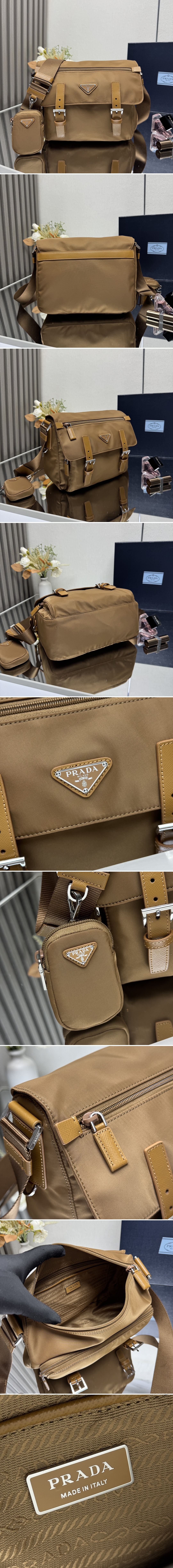 프라다 리나일론 숄더백 1BD953