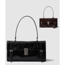 프라다 미디엄 가죽 핸드백 1BN026