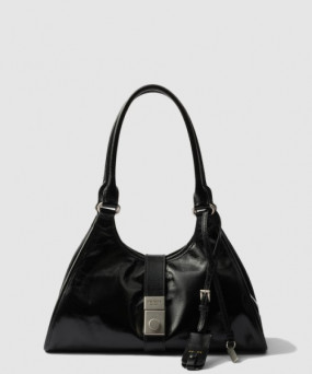 프라다 미디엄 가죽 토트백 1BG563