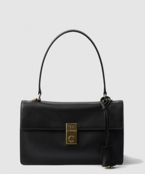 프라다 소프트 사운드 미디엄 가죽 숄더백 1BN023