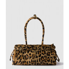 프라다 미디엄 프린티드 가죽 핸드백 1BA426