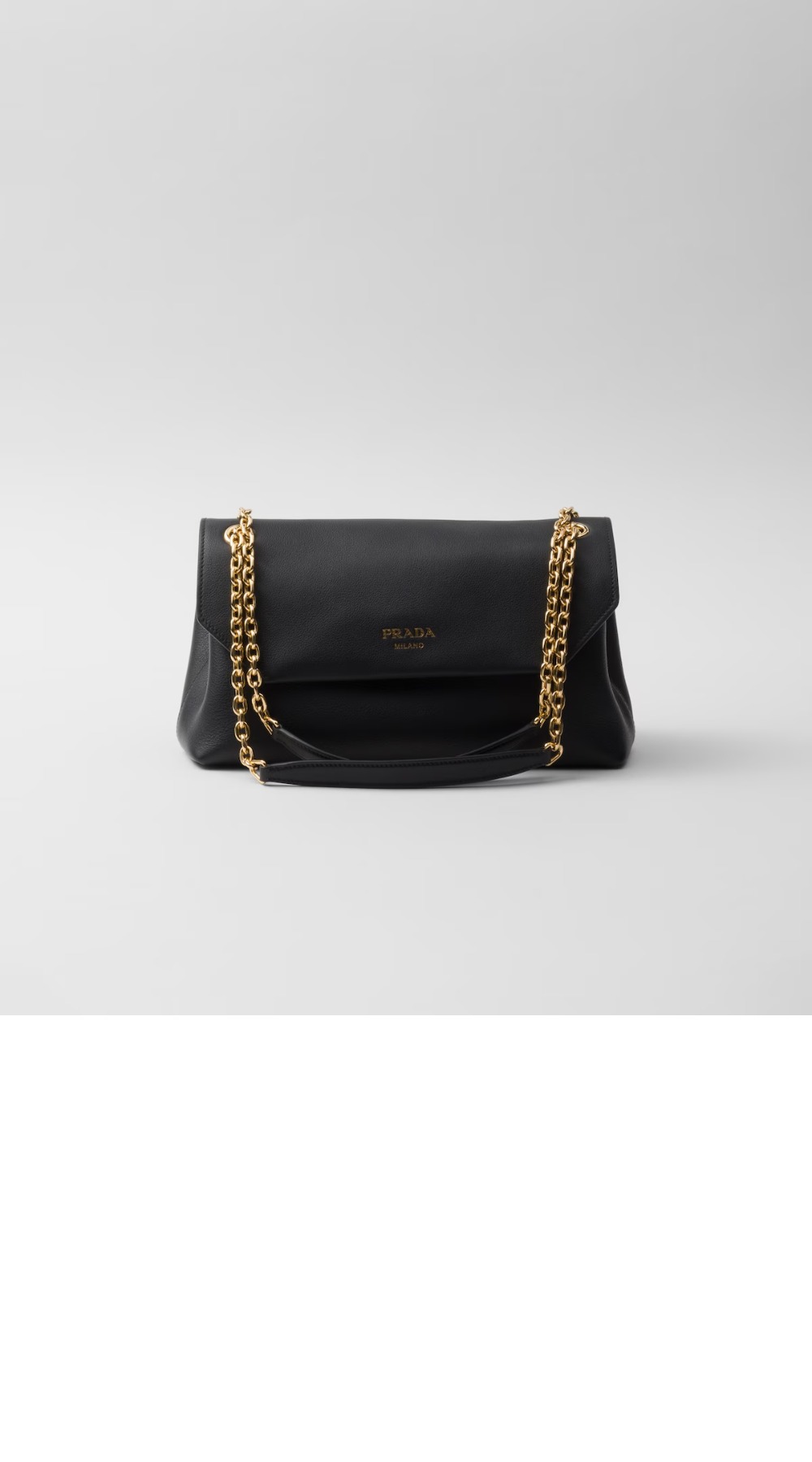 프라다 미디엄 레더 숄더백 1BD371