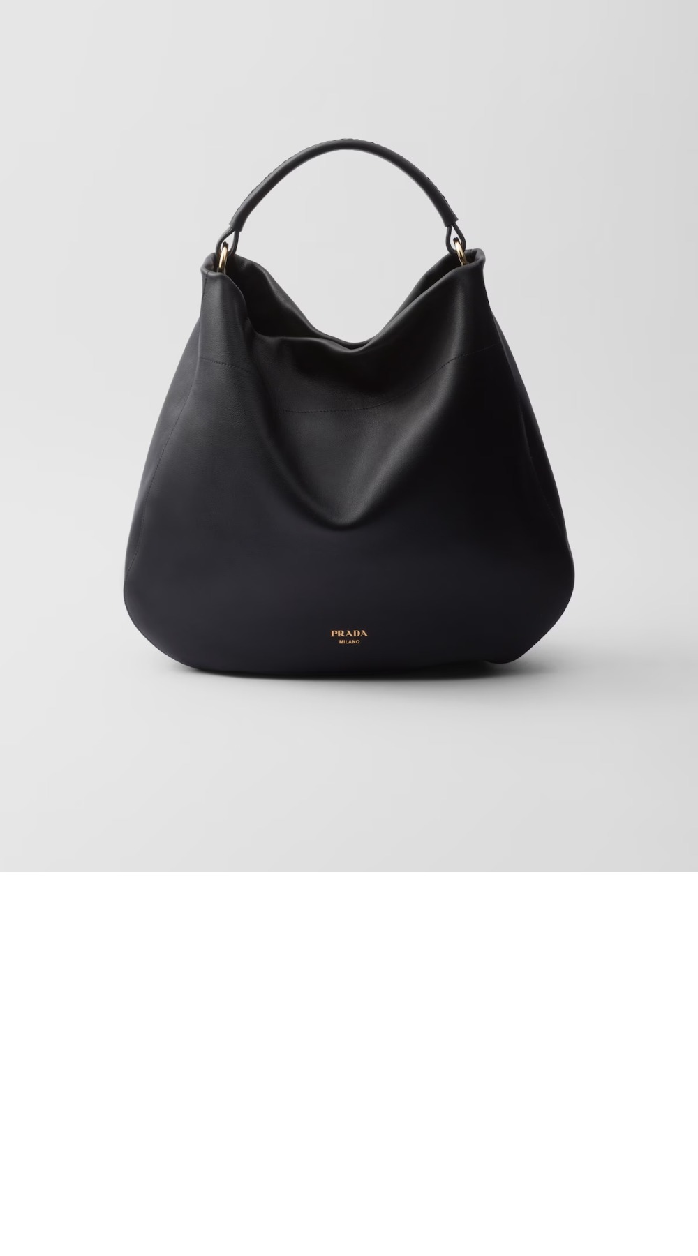 프라다 라지 가죽 숄더백 1BC219