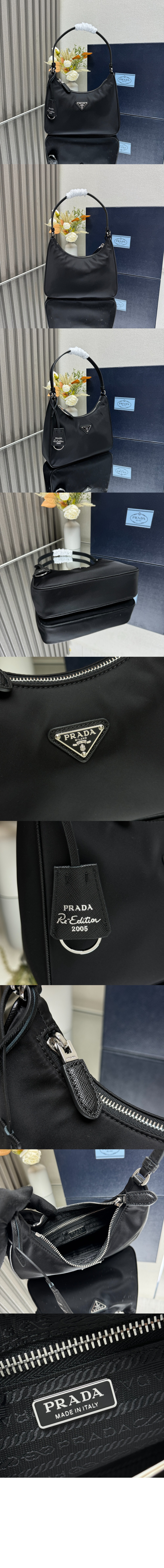 프라다 리에디션 2005 리나일론 미니백 1N204M