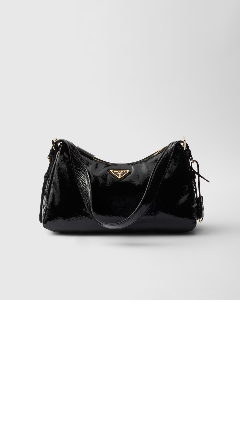 프라다 아이메 미디엄 나플락 레더 숄더백 1BC229