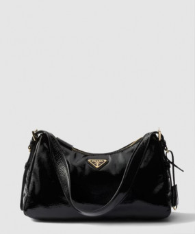 프라다 아이메 미디엄 나플락 레더 숄더백 1BC229