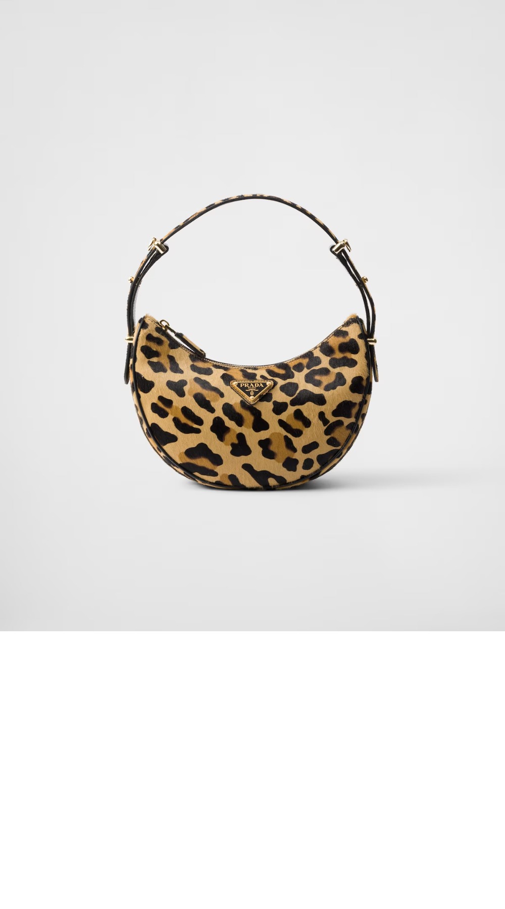 프라다 아르케 프린트 가죽 숄더백 1BC194