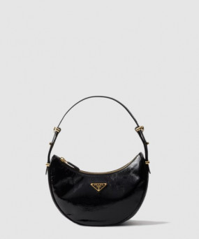 프라다 아르케 나플락 페이턴트 가죽 숄더백 1BC194