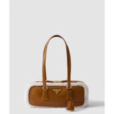 프라다 미디엄 시어링 투 핸들백 1BB124