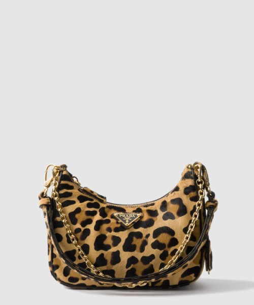 프라다 리에디션 프린티드 가죽 미니백 1BC204