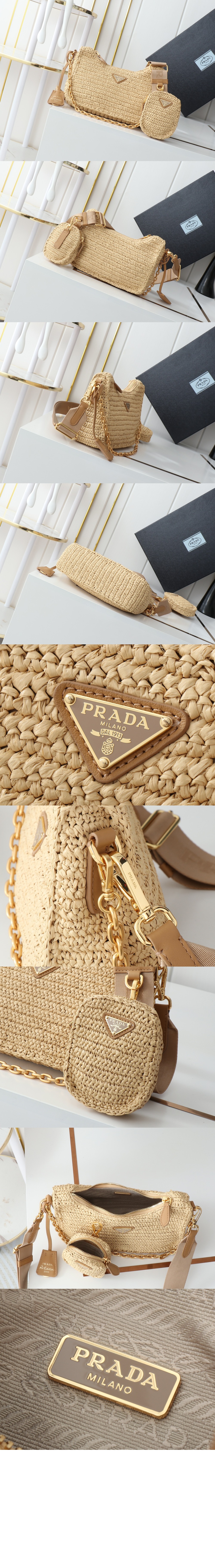 프라다 리에디션 2005 크로셰백 1BH204