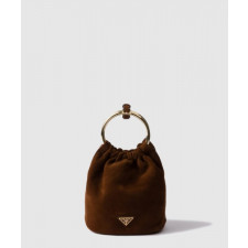 프라다 스웨이드 미니백 1BC227