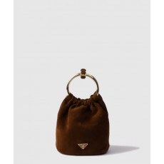 프라다 스웨이드 미니백 1BC227