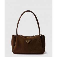 프라다 미디엄 스웨이드 숄더백 1BA444