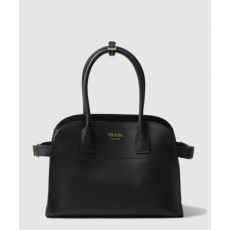 프라다 미디엄 가죽 토트백 1BG538