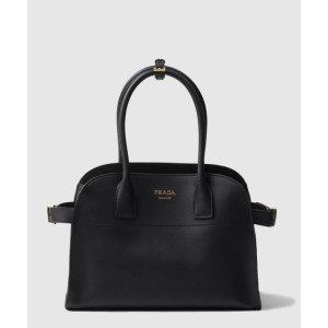 프라다 미디엄 가죽 토트백 1BG538
