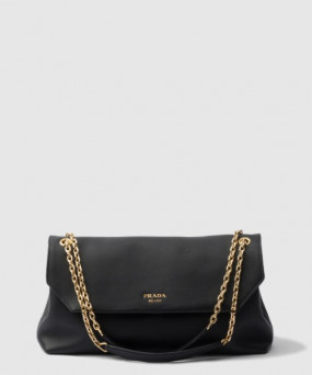 프라다 미디엄 가죽 숄더백 1BD367