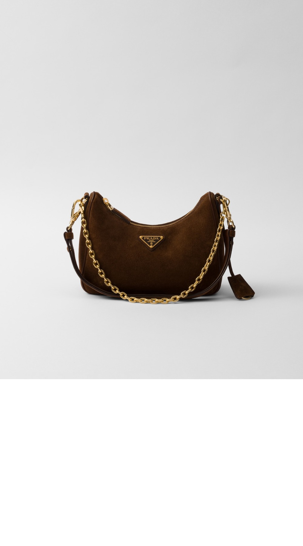 프라다 리에디션 스웨이드 미니백 1BC204