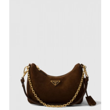 프라다 리에디션 스웨이드 미니백 1BC204