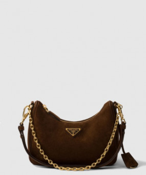 프라다 리에디션 스웨이드 미니백 1BC204