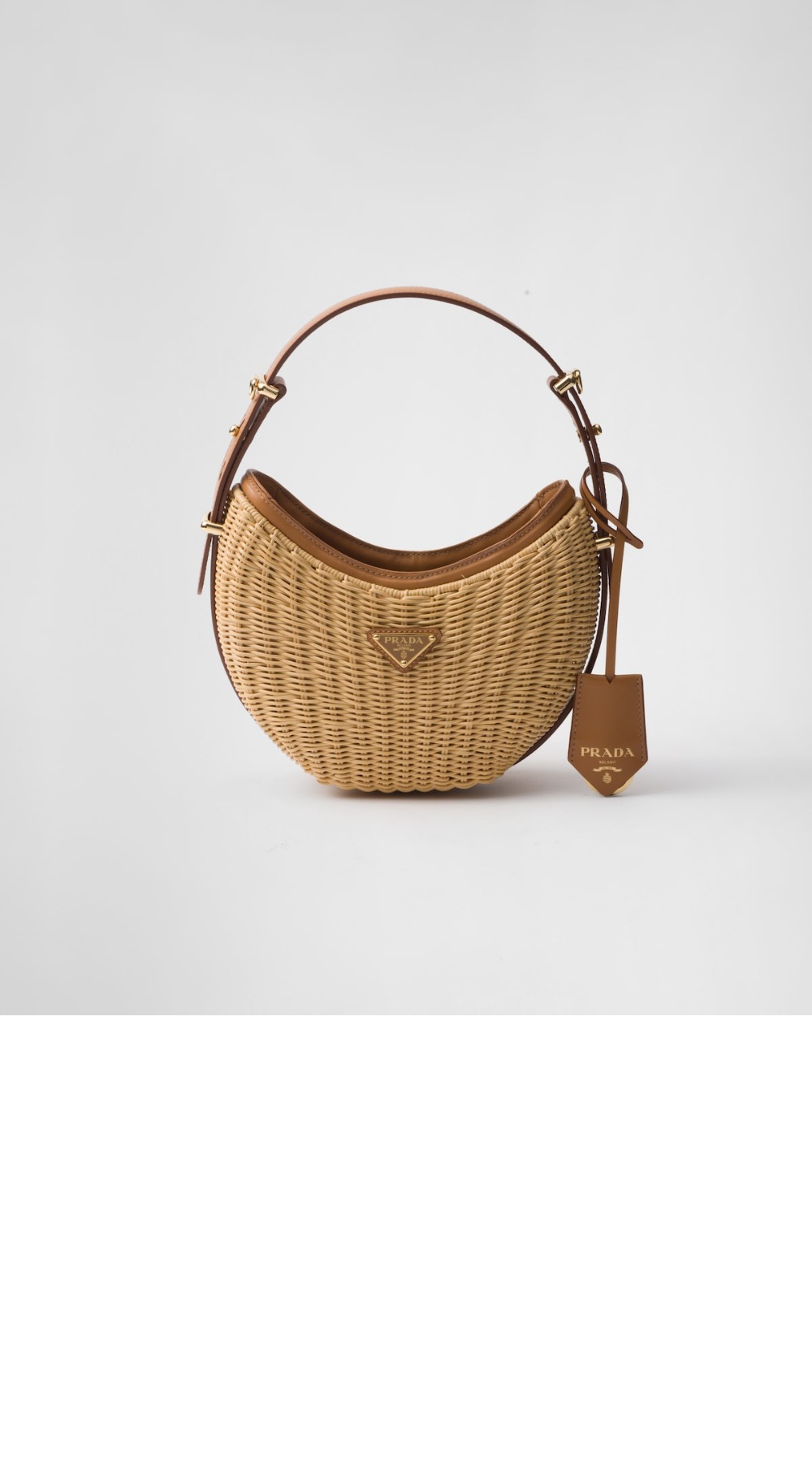 프라다 고리버들 위커와 아르케백 1BC202