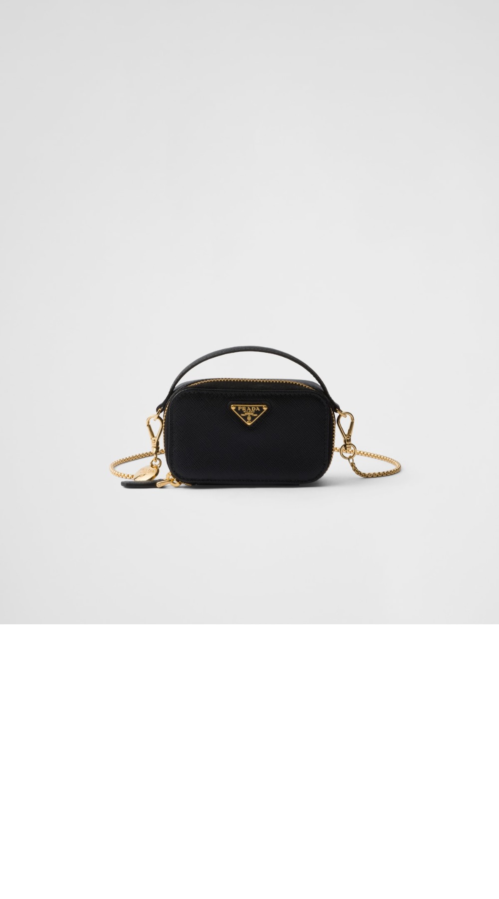 프라다 사피아노 가죽 미니 파우치 1NR025