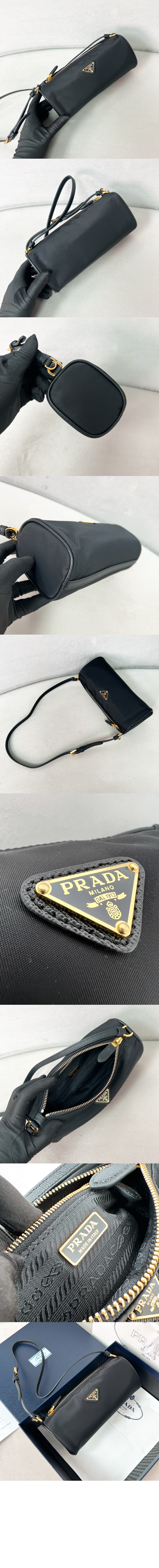 프라다 리나일론 파우치 1NE058